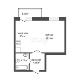Квартира 41,8 м², студия - изображение 2