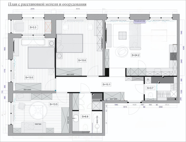 Квартира 89,4 м², 3-комнатная - изображение 1