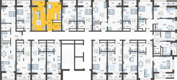 38 м², 1-комнатная квартира 9 000 000 ₽ - изображение 105