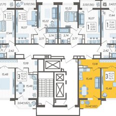 Квартира 78,8 м², 3-комнатная - изображение 2