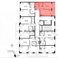 Квартира 37,4 м², 1-комнатная - изображение 1