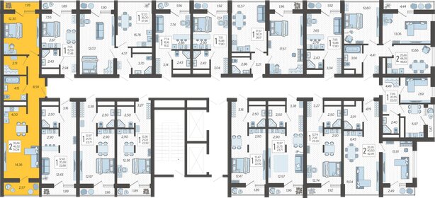 90 м², 2-комнатные апартаменты 49 000 000 ₽ - изображение 165