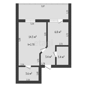 23,5 м², квартира-студия 4 000 000 ₽ - изображение 16