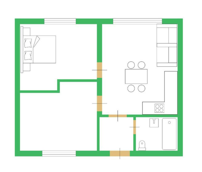 45 м² дом, 10 соток участок 3 200 000 ₽ - изображение 38