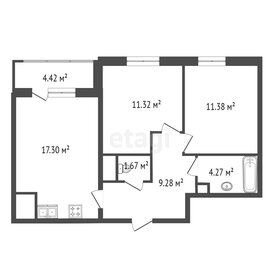 63,7 м², 2-комнатная квартира 10 300 000 ₽ - изображение 82