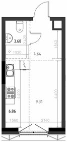 30 м², 1-комнатная квартира 10 954 740 ₽ - изображение 34