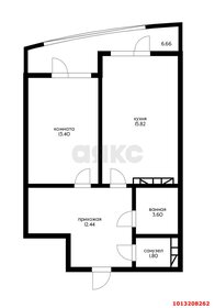 56 м², 2-комнатная квартира 6 200 000 ₽ - изображение 39