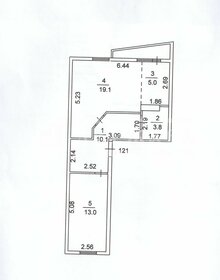 Квартира 51 м², 2-комнатная - изображение 1