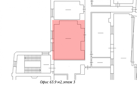 66,5 м², офис 91 105 ₽ в месяц - изображение 33