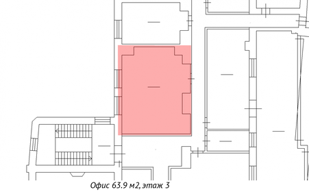 49,7 м², офис 91 945 ₽ в месяц - изображение 30