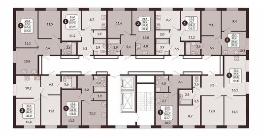 38 м², 1-комнатная квартира 4 358 000 ₽ - изображение 20