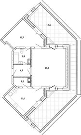 Квартира 91,9 м², 2-комнатная - изображение 1