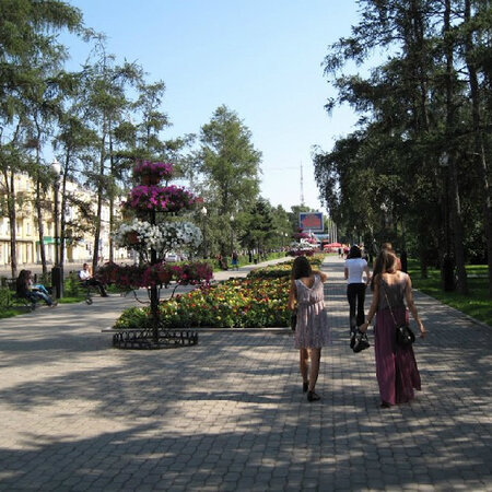 Бульвар гагарина иркутск фото