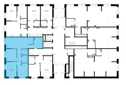 68,3 м², 3-комнатная квартира 900 000 ₽ - изображение 69