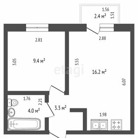 Квартира 34 м², 1-комнатная - изображение 2