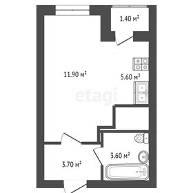 Квартира 31,7 м², 1-комнатная - изображение 3