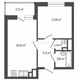 38,6 м², 1-комнатная квартира 11 155 400 ₽ - изображение 42