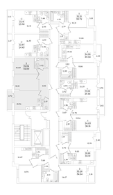 55,2 м², 2-комнатная квартира 11 500 000 ₽ - изображение 83