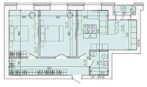 56 м², 1-комнатная квартира 4 500 000 ₽ - изображение 32