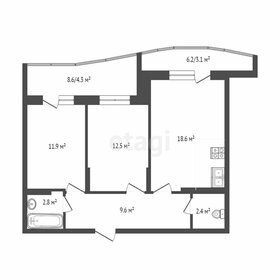 40,3 м², 1-комнатная квартира 4 400 000 ₽ - изображение 67