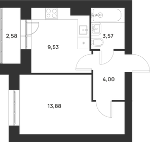 31,3 м², 1-комнатная квартира 3 200 000 ₽ - изображение 82