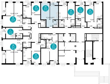 58,6 м², 2-комнатная квартира 6 914 800 ₽ - изображение 11