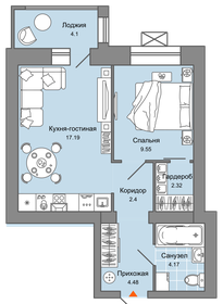 47 м², 2-комнатная квартира 6 700 650 ₽ - изображение 32