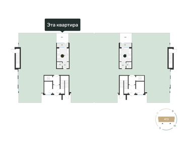 29 м², квартира-студия 4 200 000 ₽ - изображение 73