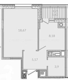 Квартира 36,6 м², 1-комнатная - изображение 1