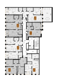 129 м², 3-комнатная квартира 16 890 000 ₽ - изображение 100