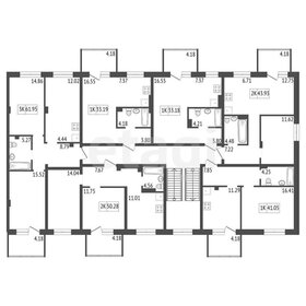 Квартира 43,9 м², 2-комнатная - изображение 1