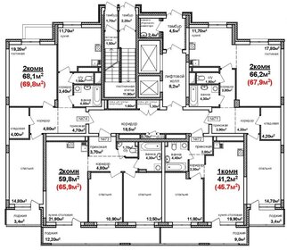 77 м², 2-комнатная квартира 16 000 000 ₽ - изображение 96