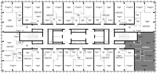 85,2 м², 3-комнатная квартира 40 231 220 ₽ - изображение 81