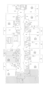 34,6 м², 1-комнатная квартира 8 592 278 ₽ - изображение 37