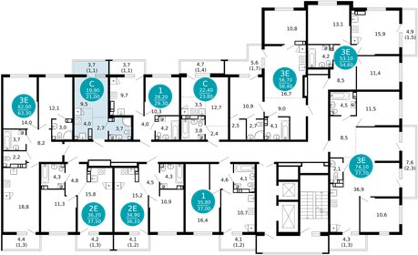 Квартира 21 м², 1-комнатная - изображение 2