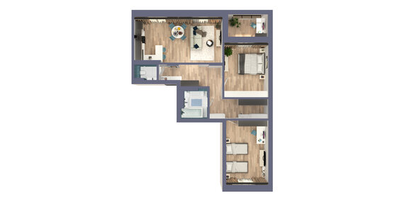 85,6 м², 3-комнатная квартира 15 000 000 ₽ - изображение 40