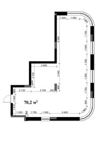 Квартира 70,2 м², студия - изображение 1