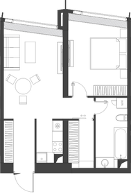 72,3 м², 1-комнатные апартаменты 46 850 000 ₽ - изображение 22