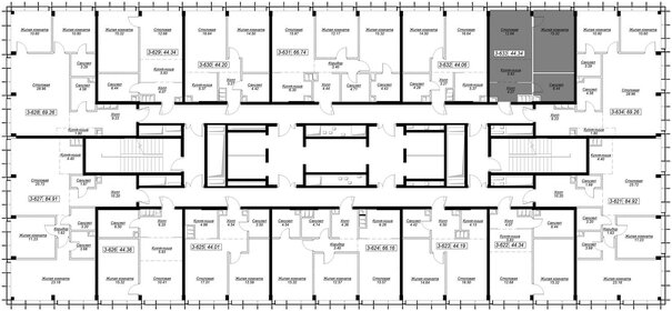 43,6 м², 1-комнатная квартира 28 755 612 ₽ - изображение 50