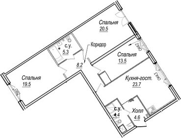 101,2 м², 4-комнатная квартира 39 720 000 ₽ - изображение 62