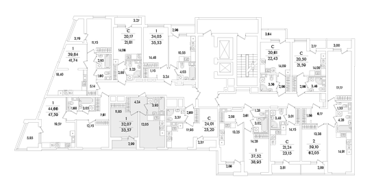 Квартира 33,6 м², 1-комнатная - изображение 2