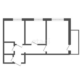 Квартира 59,7 м², 2-комнатная - изображение 1