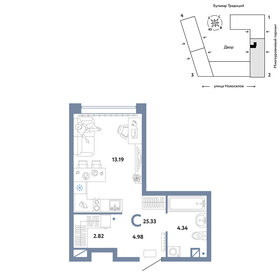23,5 м², квартира-студия 3 990 000 ₽ - изображение 26