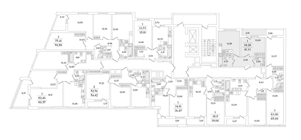 Квартира 41,3 м², 1-комнатная - изображение 2