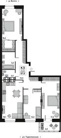 87,7 м², 3-комнатная квартира 10 900 000 ₽ - изображение 6