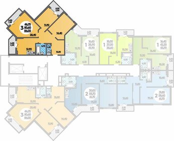 121 м², 3-комнатная квартира 12 000 000 ₽ - изображение 37