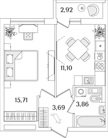Купить двухкомнатную квартиру с бассейном в Химках - изображение 8