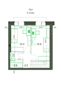 92,3 м², 4-комнатная квартира 8 344 000 ₽ - изображение 18