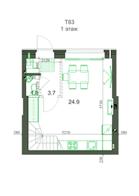 83,4 м², 4-комнатная квартира 7 597 000 ₽ - изображение 27