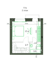 75,2 м², 4-комнатная квартира 6 912 000 ₽ - изображение 54